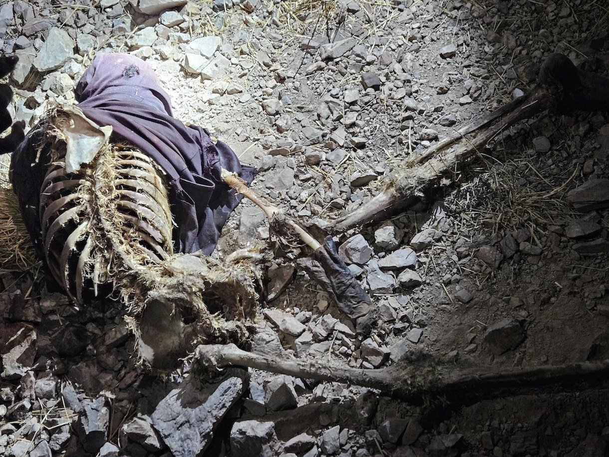 Dead man with a bullet to the head in Sonora, Mexico