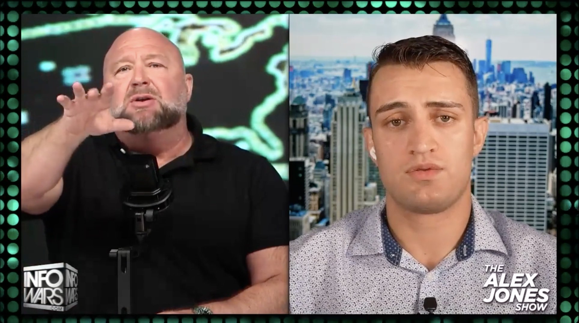 Muckraker and Alex Jones discuss human trafficking