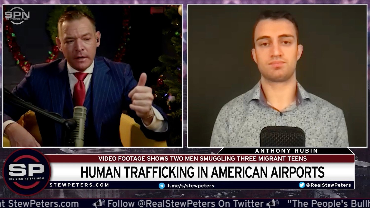 Muckraker and Stew Peters discuss child smuggling